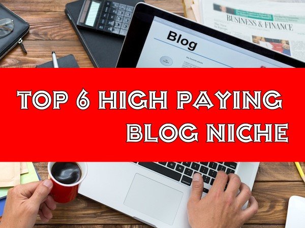 Top 6 High Paying Blog Niche